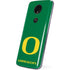 University of Oregon Yellow O on Green Moto E5 Plus Skin
