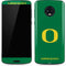 University of Oregon Yellow O on Green Moto G6 Skin
