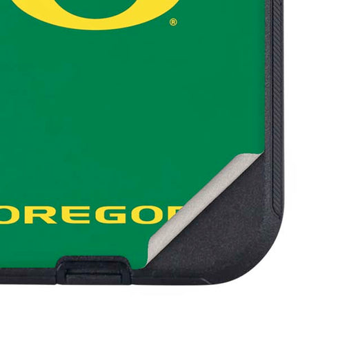 University of Oregon Yellow O on Green Otterbox Defender iPhone Skin