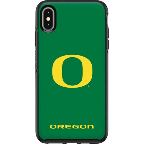 University of Oregon Yellow O on Green Otterbox Symmetry iPhone Skin