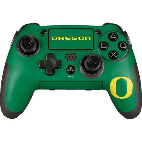 University of Oregon Yellow O on Green PlayStation Scuf Vantage 2 Controller Skin