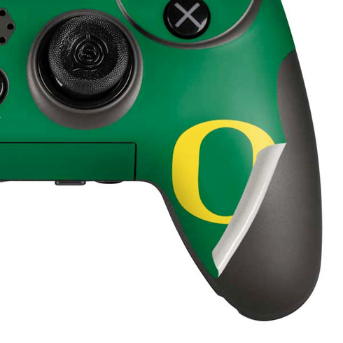 University of Oregon Yellow O on Green PlayStation Scuf Vantage 2 Controller Skin