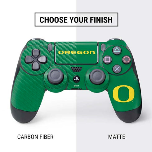 University of Oregon Yellow O on Green PS4 Controller Skin