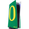 University of Oregon Yellow O on Green PS5 Console Skin