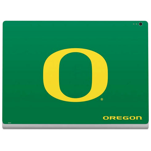 University of Oregon Yellow O on Green Surface Book 2 13.5in Skin