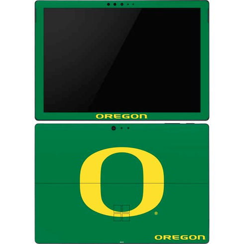 University of Oregon Yellow O on Green Surface Pro 6 Skin