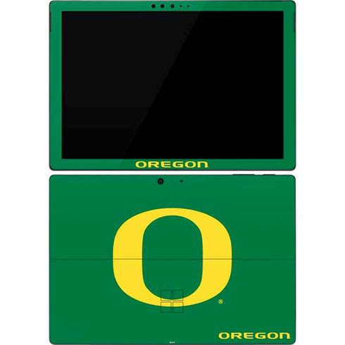 University of Oregon Yellow O on Green Surface Pro 7 Skin