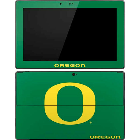University of Oregon Yellow O on Green Surface Pro Tablet Skin