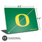 University of Oregon Yellow O on Green Universal Laptop 11in (8.8 x 6.2in) Skin