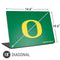 University of Oregon Yellow O on Green Universal Laptop 18in (14.6 x 10.6in) Skin