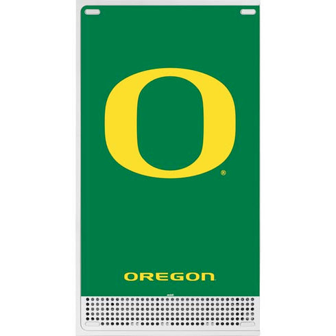 University of Oregon Yellow O on Green Xbox Series S Bundle Skin
