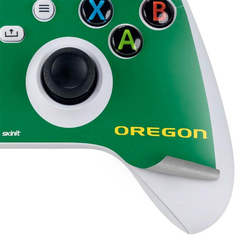 University of Oregon Yellow O on Green Xbox Series S Bundle Skin