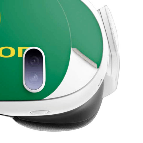 University of Oregon Yellow O with Text Meta Quest 3 Skin