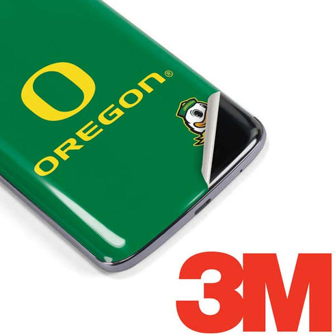 University of Oregon Yellow O with Text Moto E5 Plus Skin