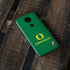 University of Oregon Yellow O with Text Moto E5 Plus Skin