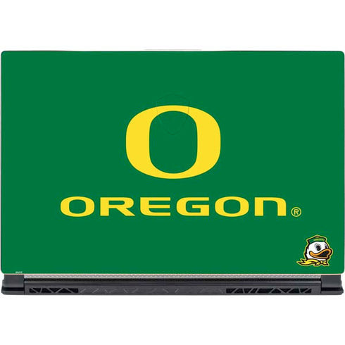 University of Oregon Yellow O with Text MSI GS65 Stealth Laptop Skin
