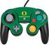 University of Oregon Yellow O with Text Nintendo GameCube Controller Skin