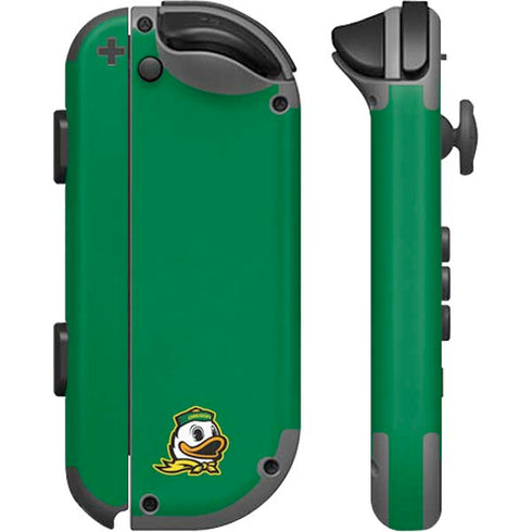 University of Oregon Yellow O with Text Nintendo Joy-Con (L/R) Controller Skin