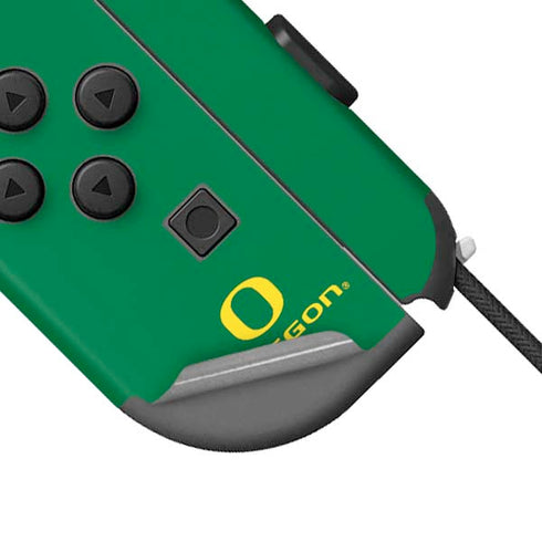 University of Oregon Yellow O with Text Nintendo Joy-Con (L/R) Controller Skin