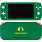University of Oregon Yellow O with Text Nintendo Switch Lite Skin
