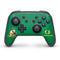 University of Oregon Yellow O with Text Nintendo Switch Pro Controller Skin