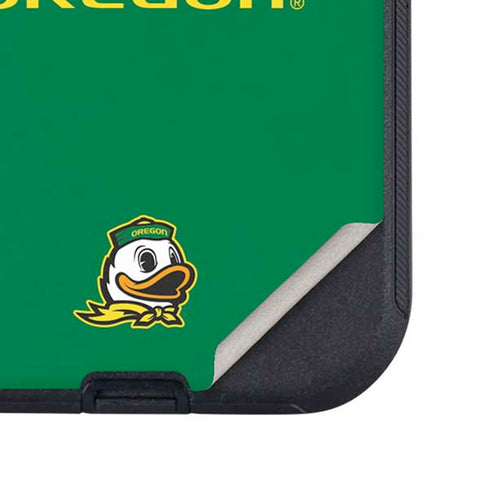 University of Oregon Yellow O with Text Otterbox Defender iPhone Skin