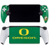 University of Oregon Yellow O with Text PlayStation Portal Remote Player Skin