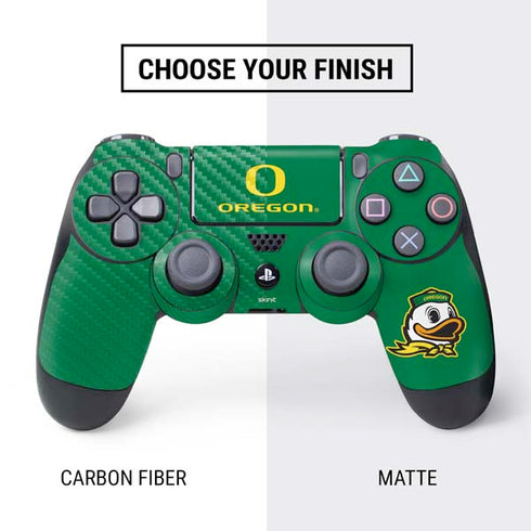 University of Oregon Yellow O with Text PS4 Controller Skin