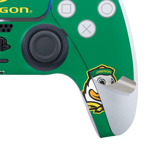 University of Oregon Yellow O with Text PS5 Bundle Skin