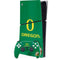 University of Oregon Yellow O with Text PS5 Slim Digital Edition Bundle Skin