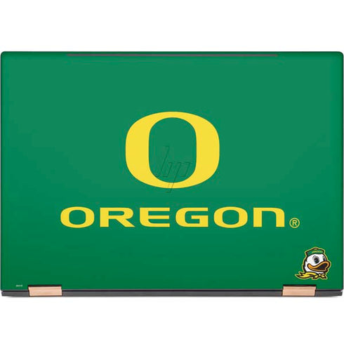 University of Oregon Yellow O with Text HP Spectre Skin