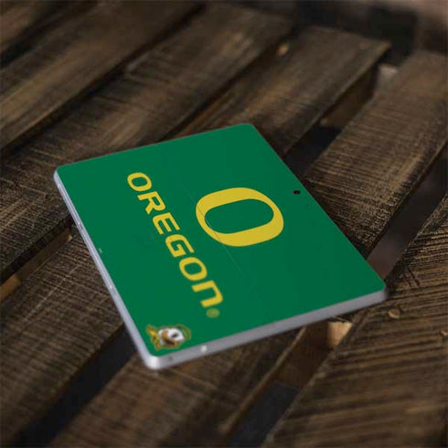 University of Oregon Yellow O with Text Surface Go Skin