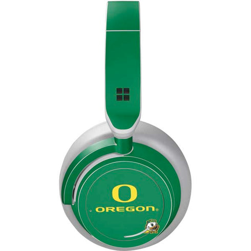 University of Oregon Yellow O with Text Surface Headphones Skin
