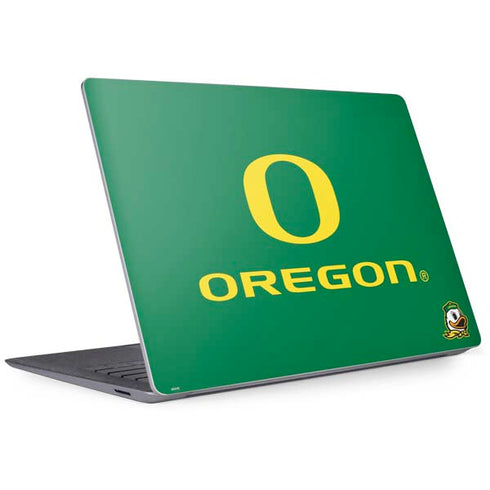 University of Oregon Yellow O with Text Surface Laptop 3 13.5in Skin
