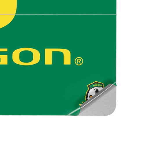 University of Oregon Yellow O with Text Surface Laptop Studio Skin