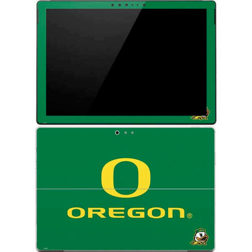 University of Oregon Yellow O with Text Surface Pro 4 Skin