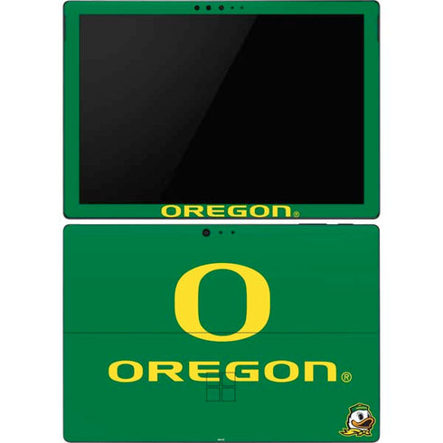 University of Oregon Yellow O with Text Surface Pro 6 Skin