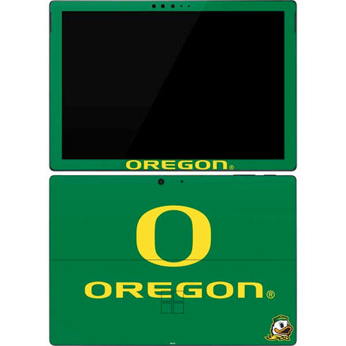 University of Oregon Yellow O with Text Surface Pro 7 Skin
