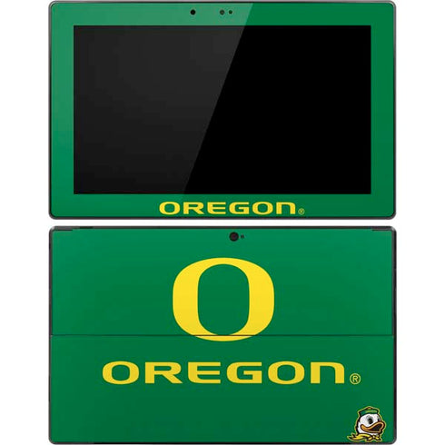 University of Oregon Yellow O with Text Surface Pro Tablet Skin