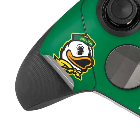 University of Oregon Yellow O with Text Xbox Elite Wireless Controller Series 2 Skin