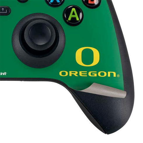 University of Oregon Yellow O with Text Xbox Series X Controller Skin