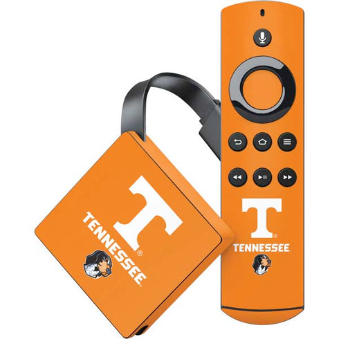 University of Tennessee-Knoxville T Logo on Orange Amazon Fire TV Skin