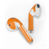 University of Tennessee-Knoxville T Logo on Orange Apple AirPods Skin