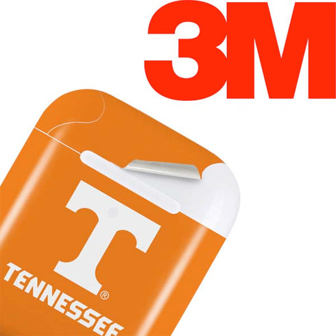 University of Tennessee-Knoxville T Logo on Orange Apple AirPods Skin