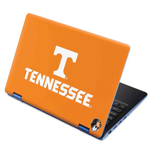 University of Tennessee-Knoxville T Logo on Orange Aspire R11 11.6in Skin