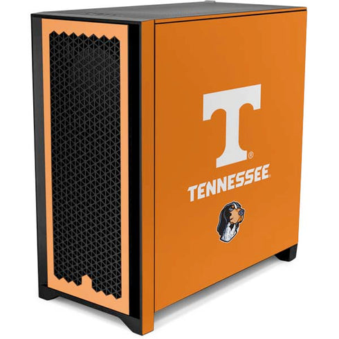 University of Tennessee-Knoxville T Logo on Orange Corsair 4000D Tempered Glass Mid-Tower ATX Case Skin