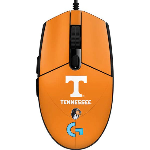 University of Tennessee-Knoxville T Logo on Orange G203 Prodigy RGB Wired Gaming Mouse Skin