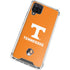 University of Tennessee-Knoxville T Logo on Orange Galaxy A12 Clear Case
