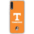 University of Tennessee-Knoxville T Logo on Orange Galaxy A50 Clear Case