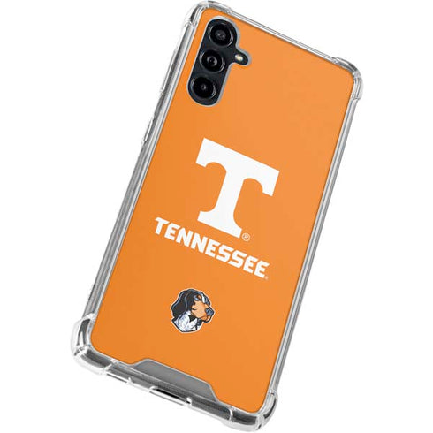 University of Tennessee-Knoxville T Logo on Orange Galaxy A54 5G Clear Case